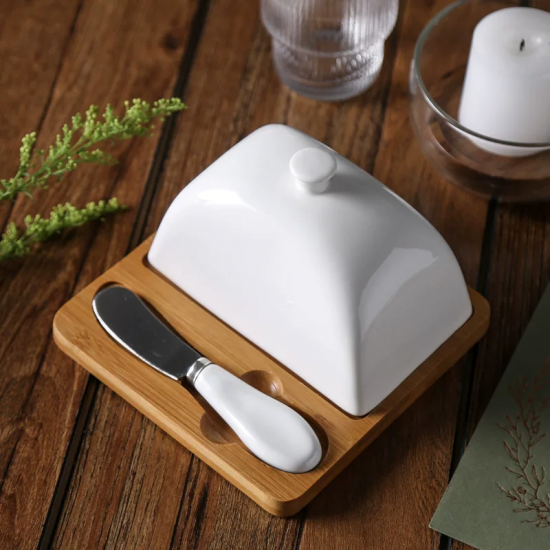 Porcelain Butter Container